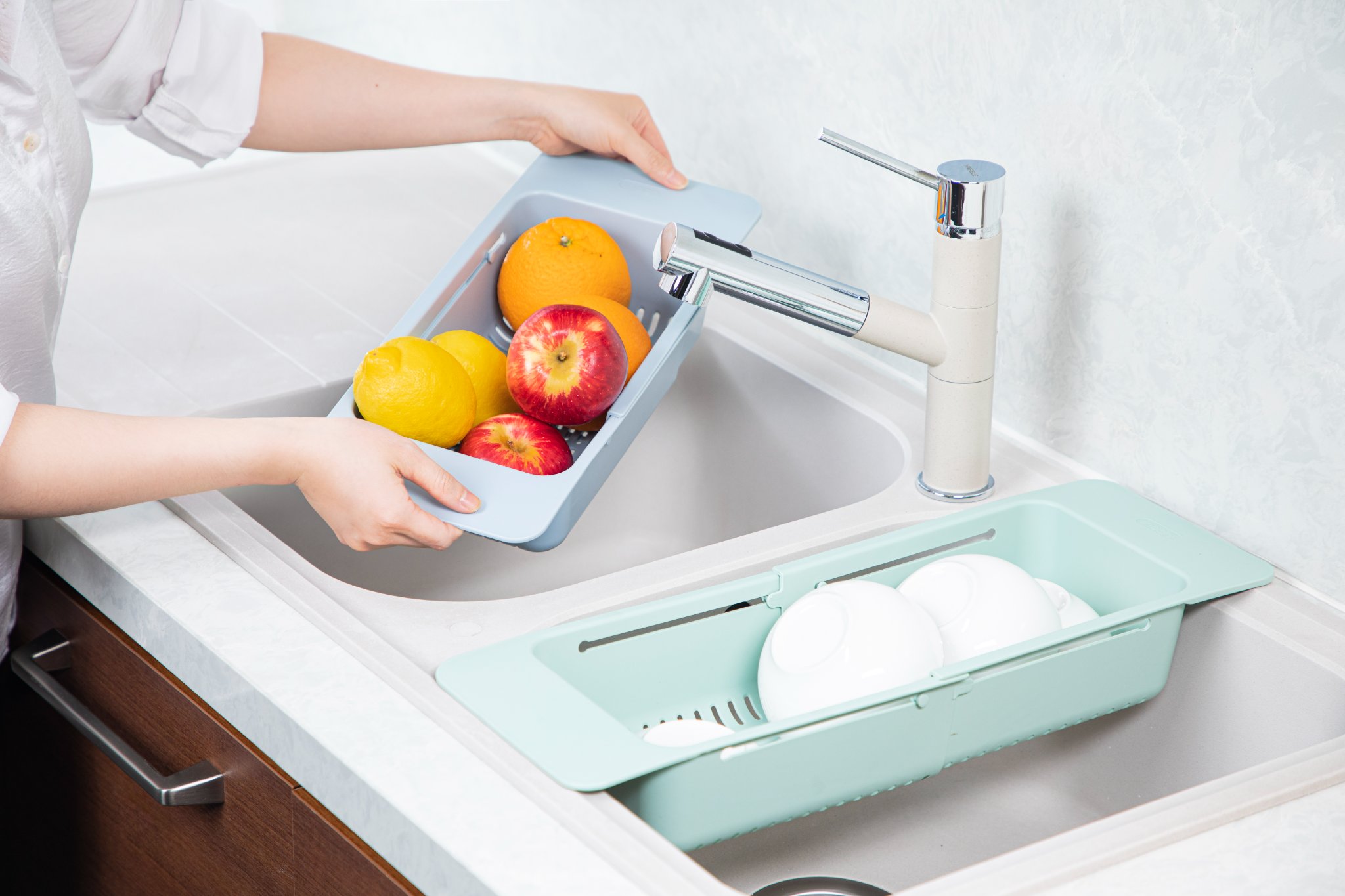 Khay gác chậu rửa chén Inochi Yoko