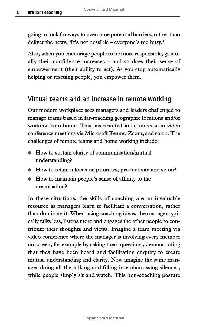 Sách ngoại văn: Brilliant Coaching