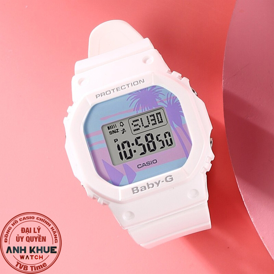 Đồng hồ nữ dây nhựa Casio Baby-G chính hãng BGD-560BC-7DR