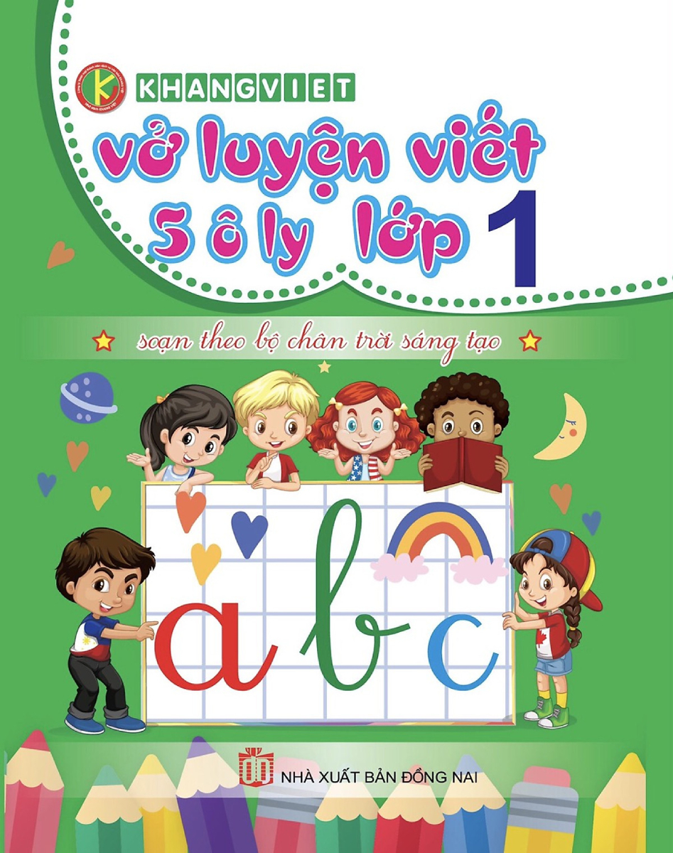 VỞ LUYỆN VIẾT 5 Ô LY - LỚP 1 _KV
