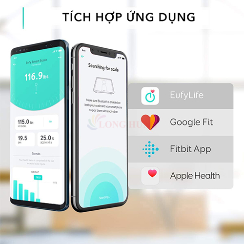 Cân sức khỏe Eufy SmartScale C1 T9146 - Hàng chính hãng