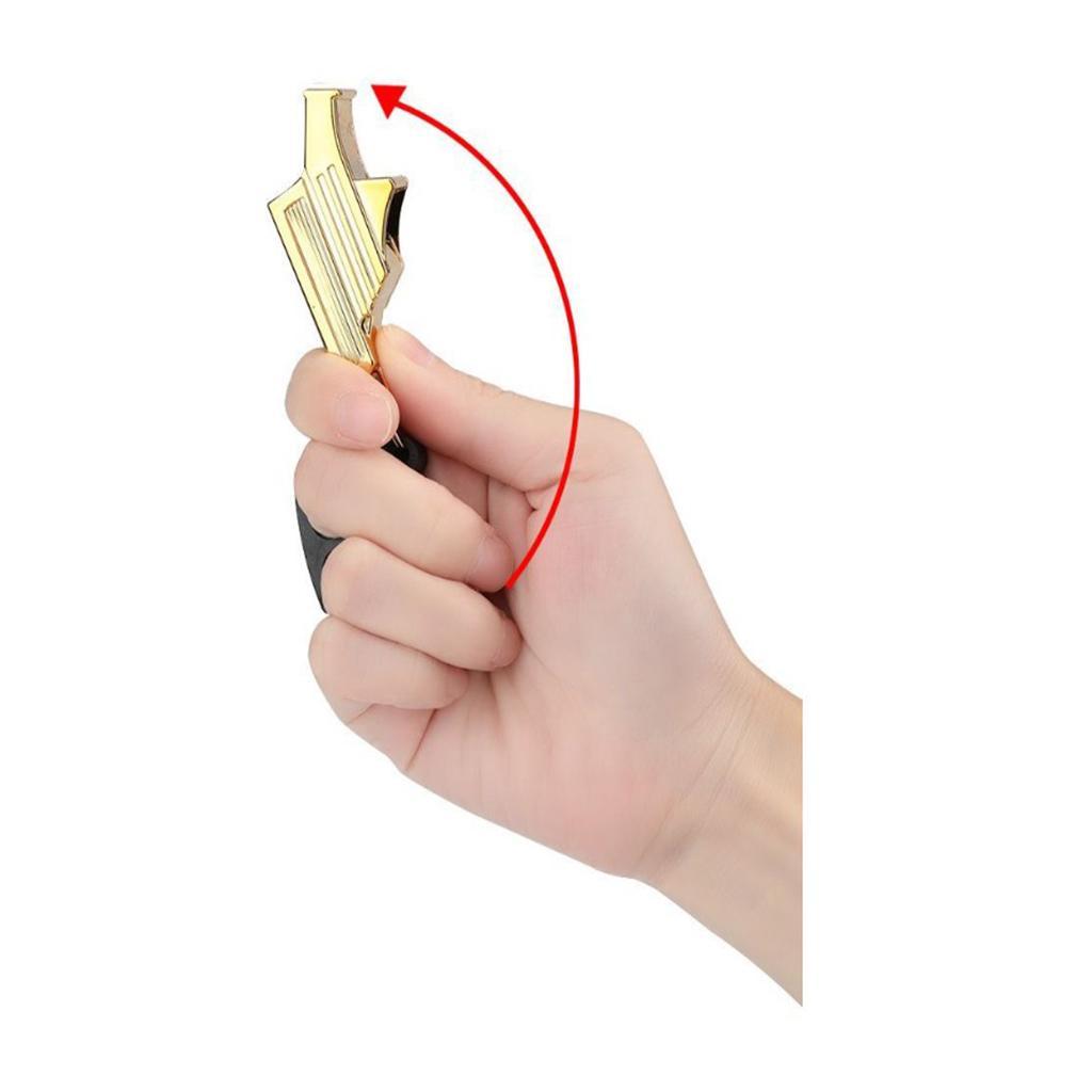 5 Pieces / Pack Referee Whistle Finger Grip Black