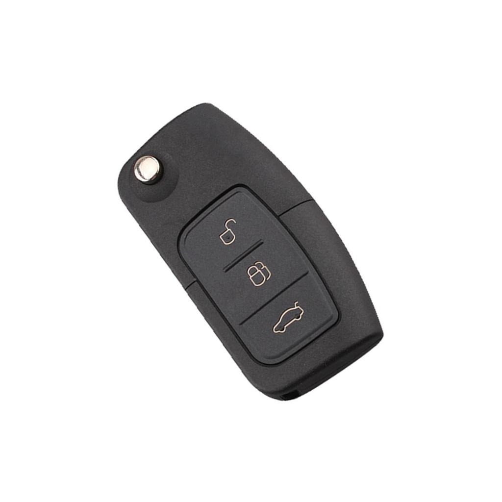 3 BTN Flip Folding Remote Key Fob Case Shell