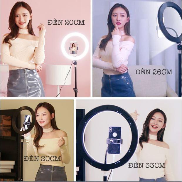 Bộ Đèn Livestream 20cm, 26cm, 33cm - Siêu Đẹp, Siêu Bền, Siêu Sáng, Full Đồ 