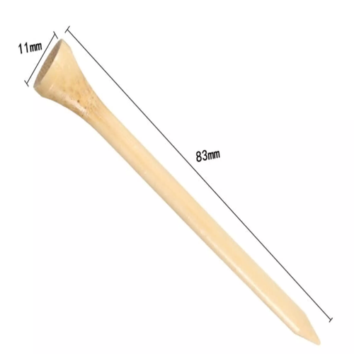 Gói 10 Tee Golf Các Loại- Chất Liệu Gỗ Nhựa Ngắn Dài