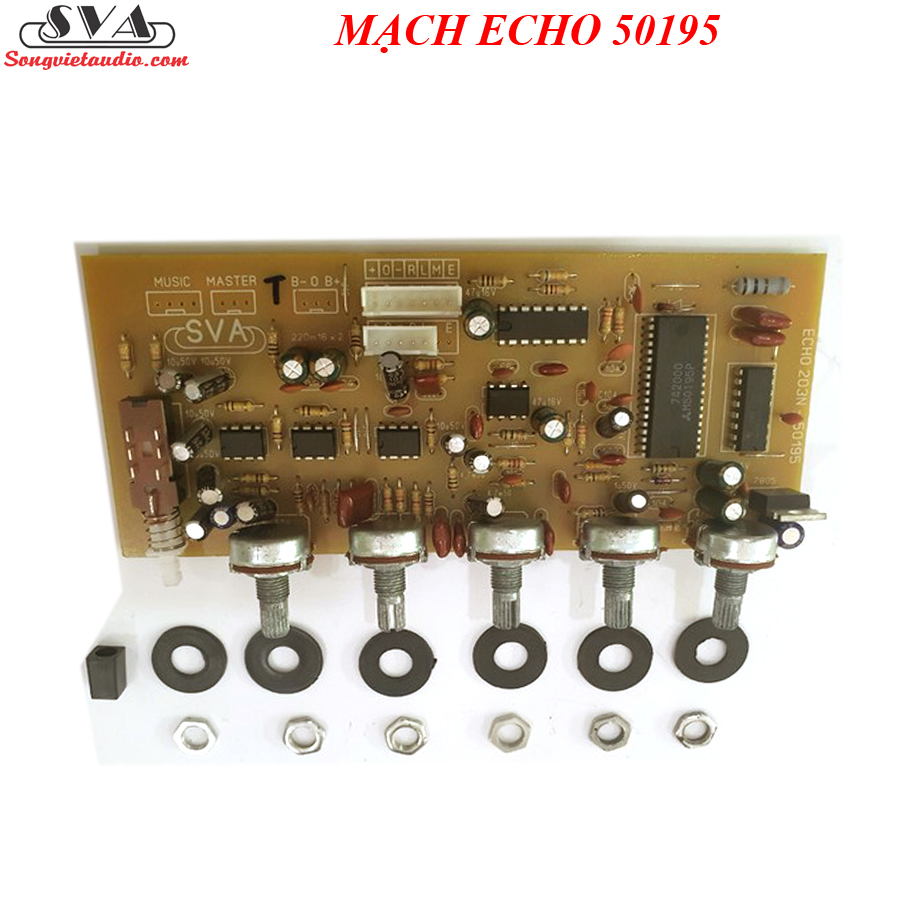 MẠCH ECHO 50195 LẮP RÁP AMPLY GIA ĐÌNH