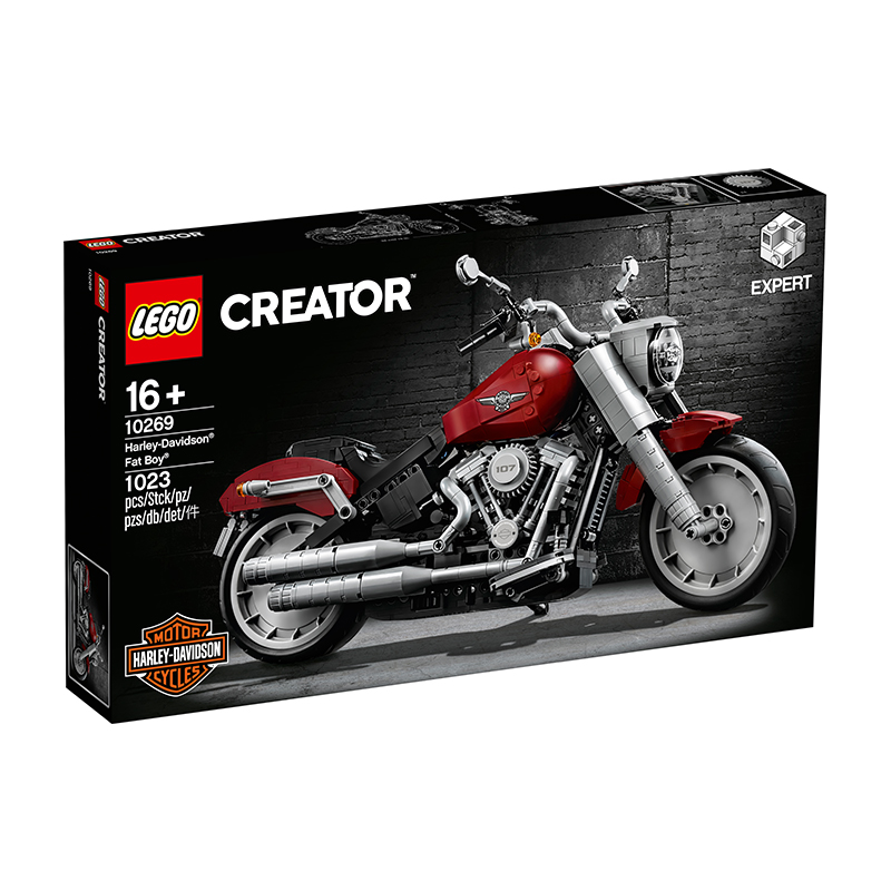 LEGO CREATOR 10269 Xe Mô Tô Harley-Davidson Fat Boy (1023 chi tiết)