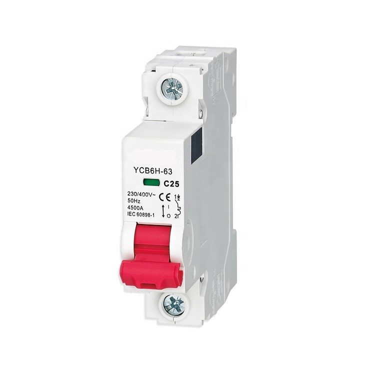 Cầu dao đóng ngắt, Aptomat, CB tép 230V/400AC 1P 16A-63A