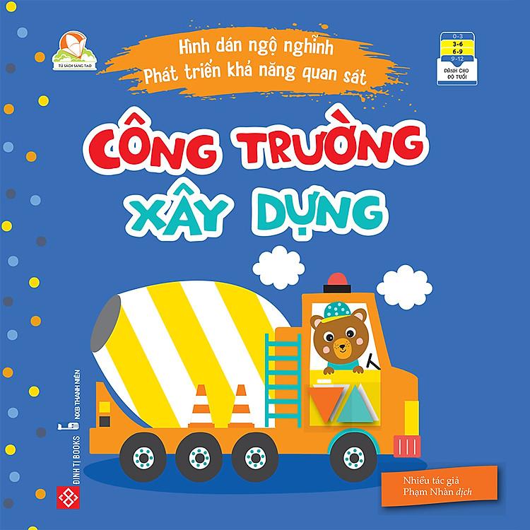 Sách Hình Dán Ngộ Nghĩnh - Phát Triển Khả Năng Quan Sát