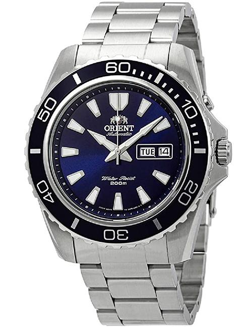 Đồng Hồ Nam Dây Thép Orient Mako Diver FEM75002DW Automatic