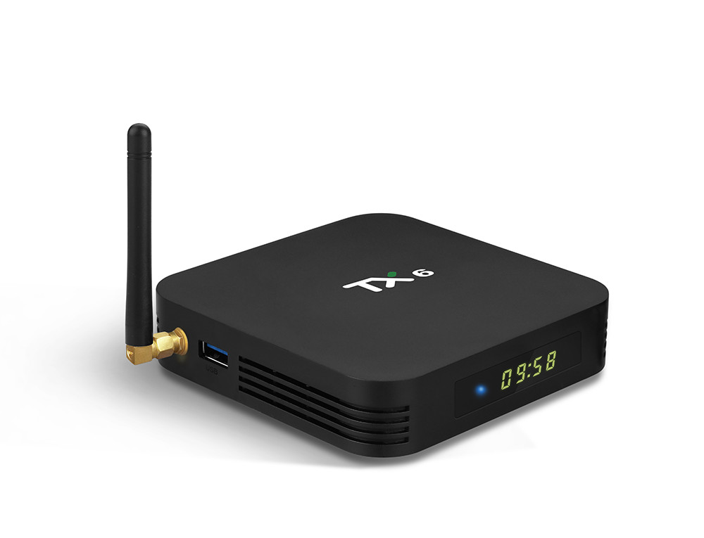 Android TV Box TX6 - Alice UX, Ram 4GB, Bộ nhớ trong 32GB, Single wifi - Hàng nhập khẩu