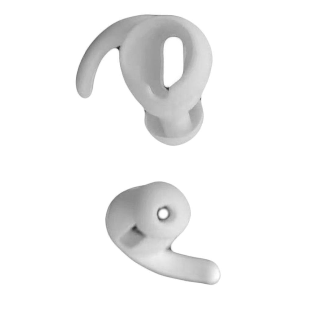 Earphone Cover Earbuds In-ear Tips Earmuffs w/ Case for White