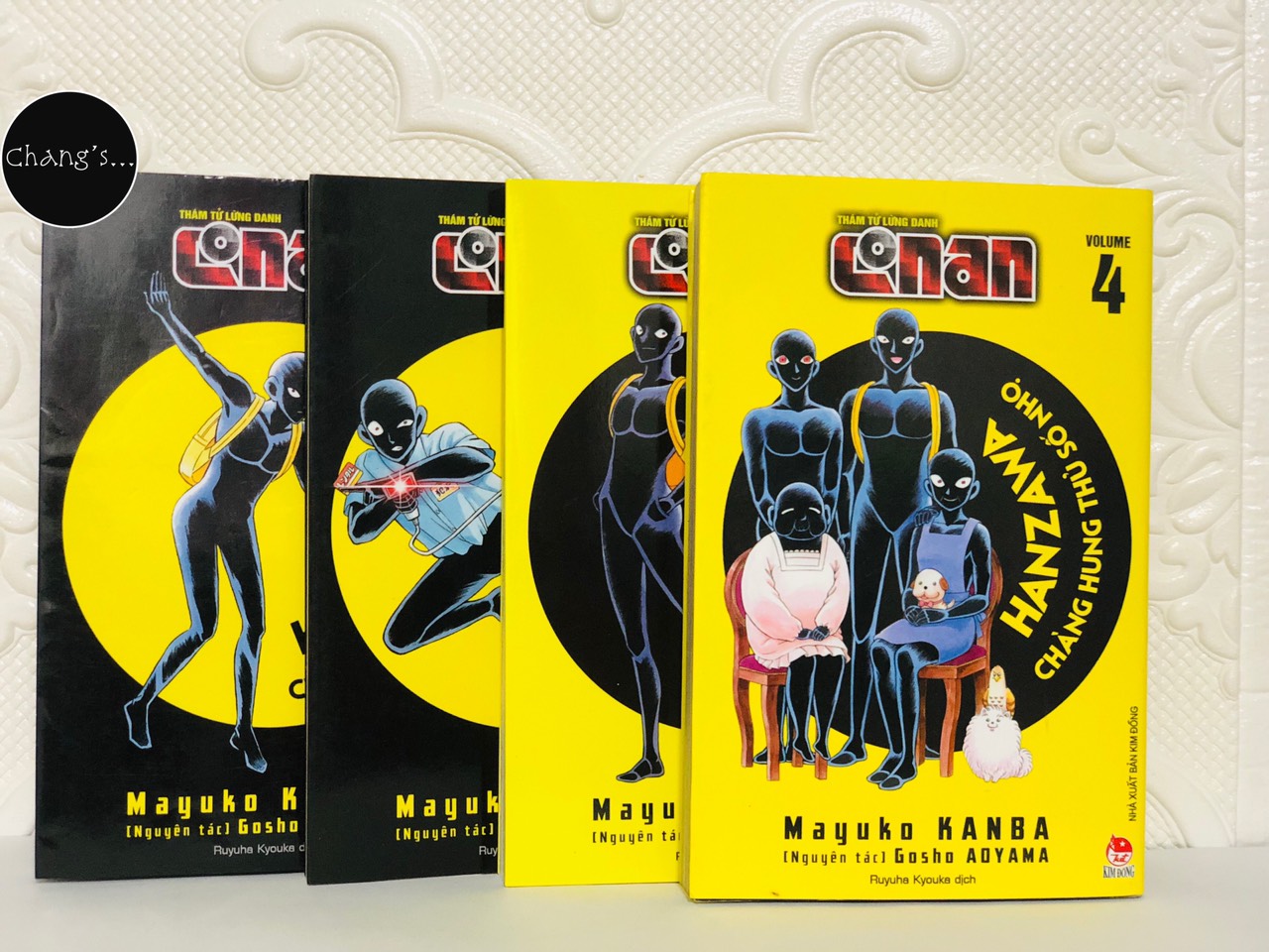 Thám Tử Lừng Danh Conan: Hanzawa - Chàng Hung Thủ Số Nhọ trọn bộ 4 tập