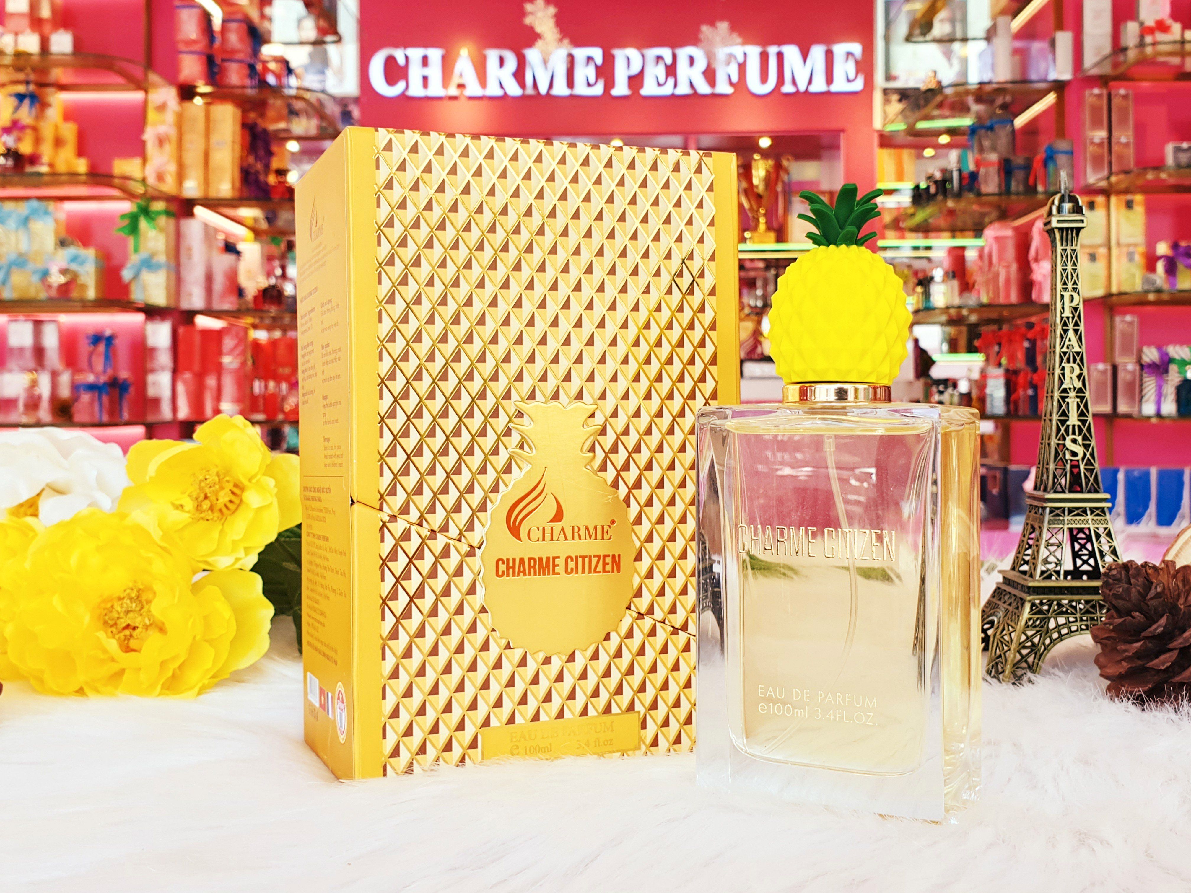 Nước Hoa Nam CHARME CITIZEN 100ml Lưu Hương Lâu Lôi Cuốn, Tự Tin_Nước Hoa Chính Hãng