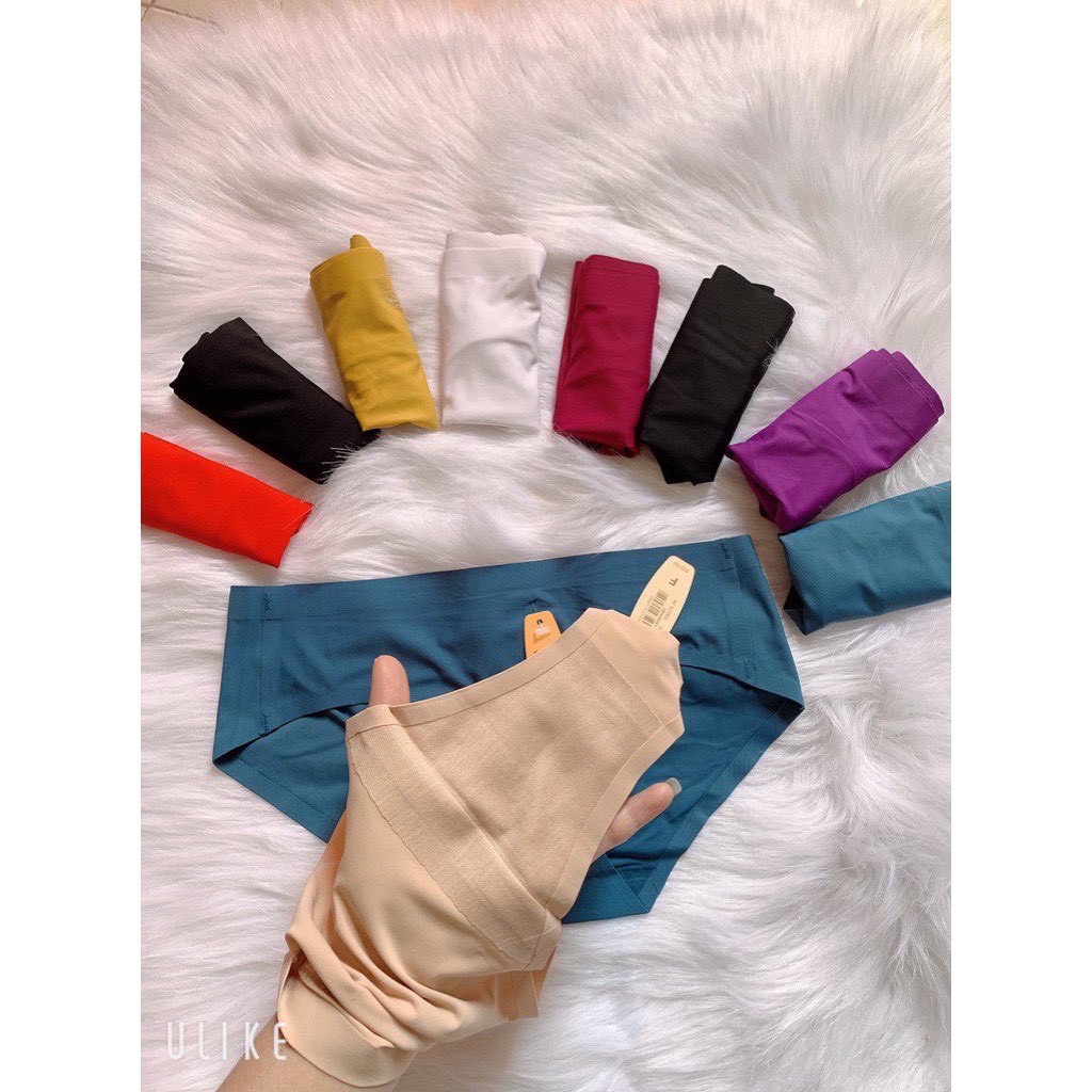 Combo 10 Quần lót nữ đúc su không đường may mềm mại thoáng mát