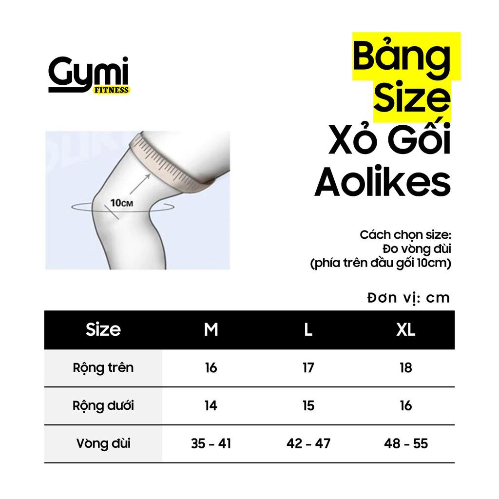 Xỏ Gối Aolikes A-7718 | Bảo Vệ Gối, Tập Luyện Thể Thao Chính Hãng | 1 Đôi