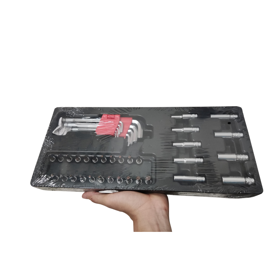 Bộ lục giác + bộ đầu tuýp sao 1/4" 41 chi tiết TRHN1101
