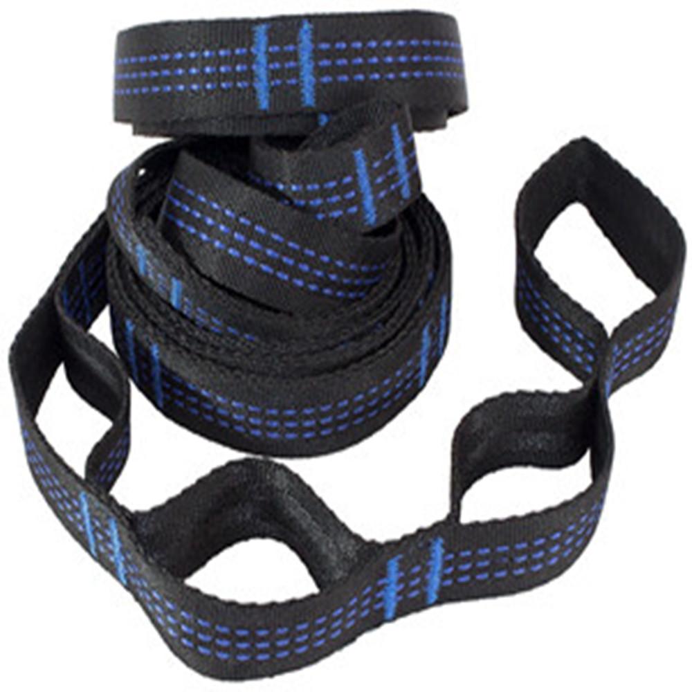 2 Cái/bộ Võng Dây Đặc Biệt Tăng Cường Polyester Dây Kèm Nhẫn Cao Cấp Chịu Lực Thép Gai Đen Cắm Trại Ngoài Trời Dây