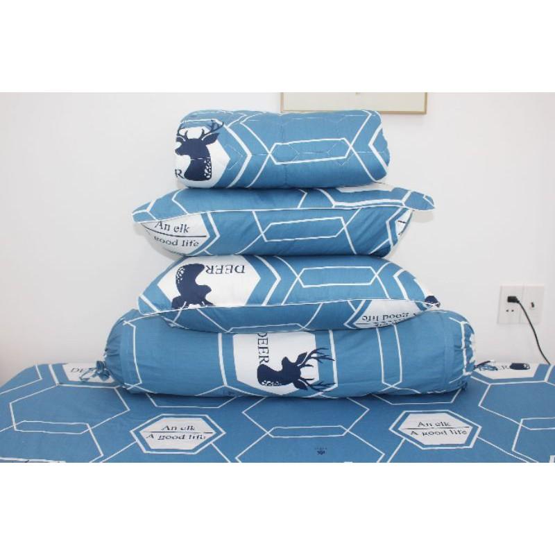 Bộ drap 4 món - Cotton 100% Khaly