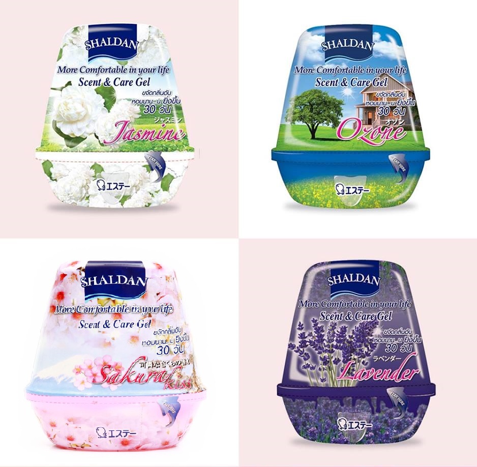 Combo 01 can nước giặt xả Thái Lan July 2X 3,5L + 01 hộp sáp thơm khử mùi Scent & Care Gel 180g