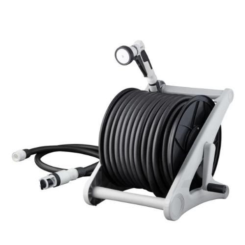 Bộ vòi thu rút tưới vườn Takagi Aurora V 50m R550CG hàng chính hãng