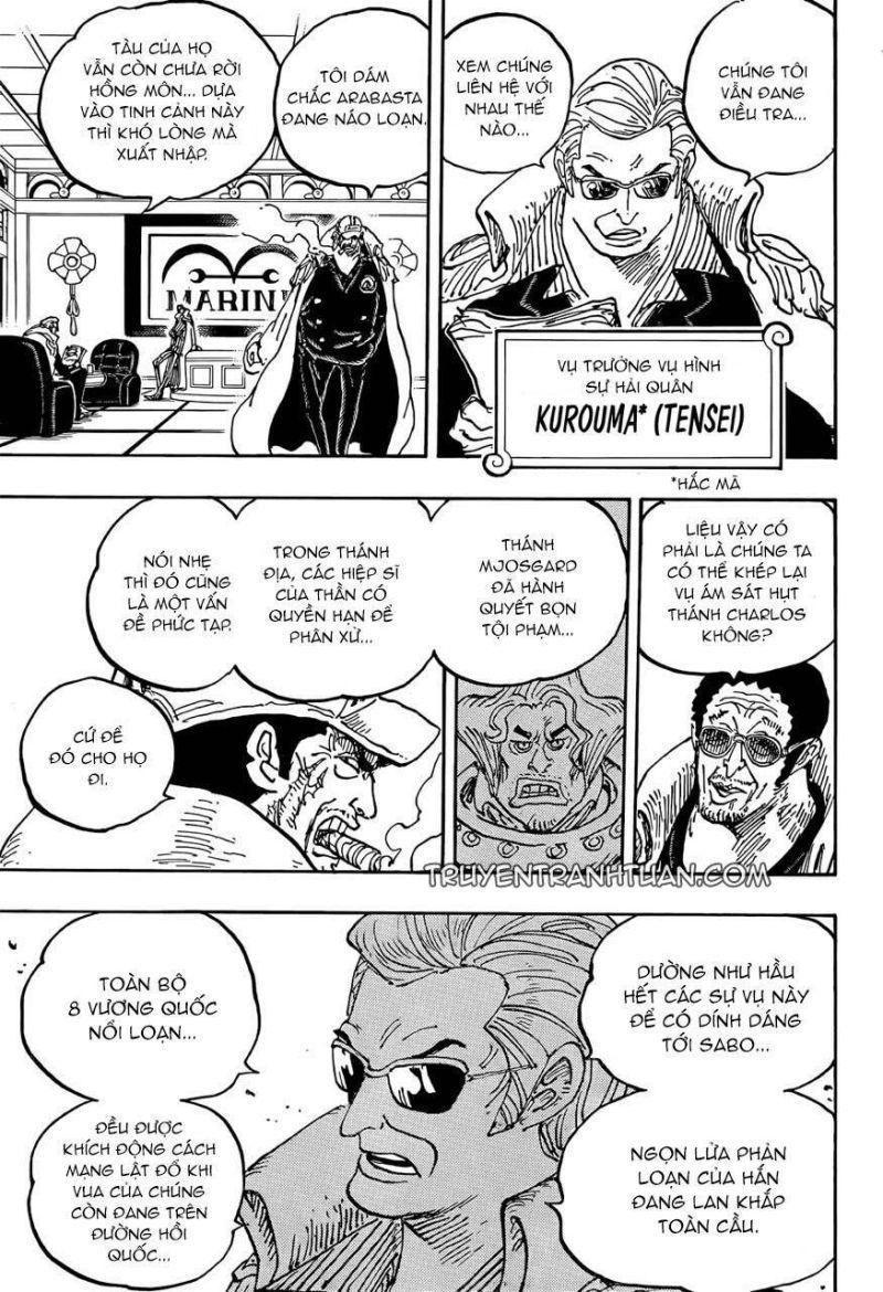 đảo hải tặc - one piece chapter 1054 13