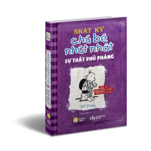 Combo 5 tập Nhật Ký Chú Bé Nhút Nhát bản Tiếng Việt - Diary Of A Wimpy Kid