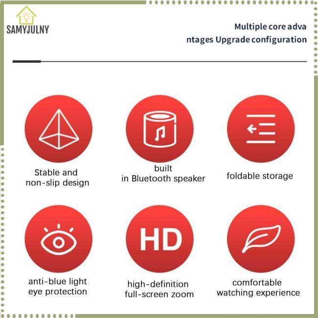 Bộ Khuếch Đại Âm Thanh Điện Thoại Di Động SAM F12 Hd Màn Hình Lớn 12 Inch Bluetooth 6d