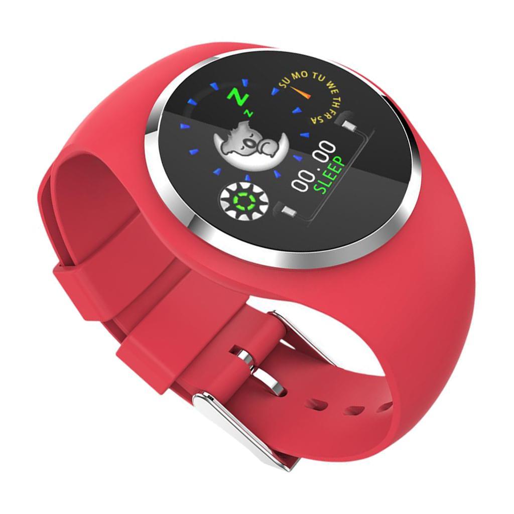 Sport Fitness Tracker Smart  Monitor Bluetooth 4.0 Red