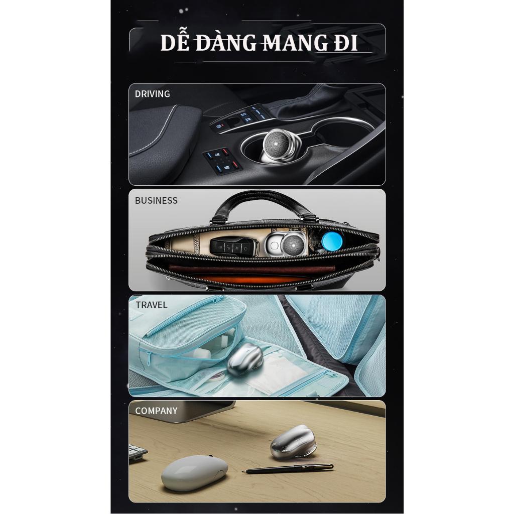 Máy Cạo Râu Bỏ Túi Chống Nước Shave Razor cao cấp công nghệ Đức