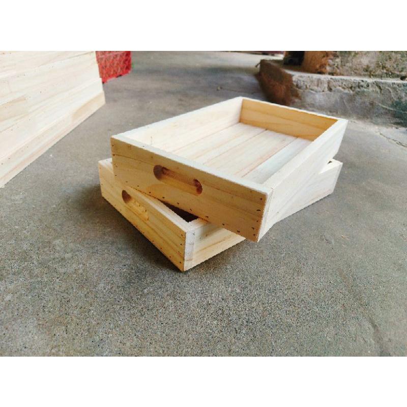 Khay gỗ 30×20×5 đặt riêng