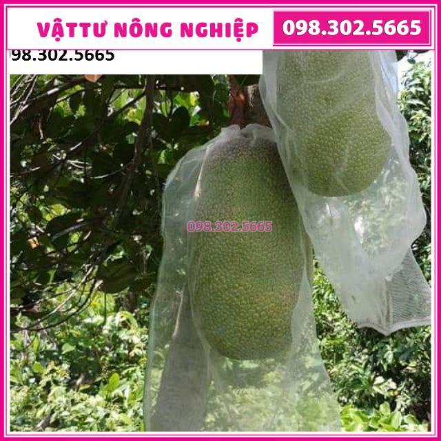Set 20 Túi Vải Lưới Bọc Mít kích thước 40x50cm Siêu Bền -Chống Ruồi, Chim, Côn Trùng Hút Chích, Chịu Nắng Mưa Qu