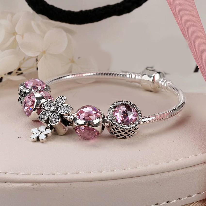Vòng Bạc S925 ALE Cao Cấp - Vòng Charm Bạc Chuẩn S925 - Mã sản phẩm VONGBAC_DN062