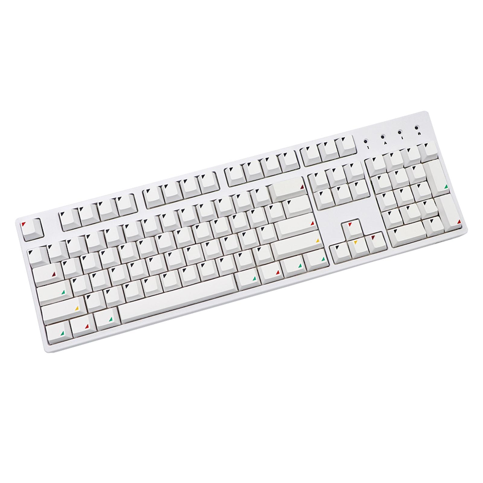 135 Keys Minimalist Theme Keycaps DIY Keyboard Parts for Cherry 61
