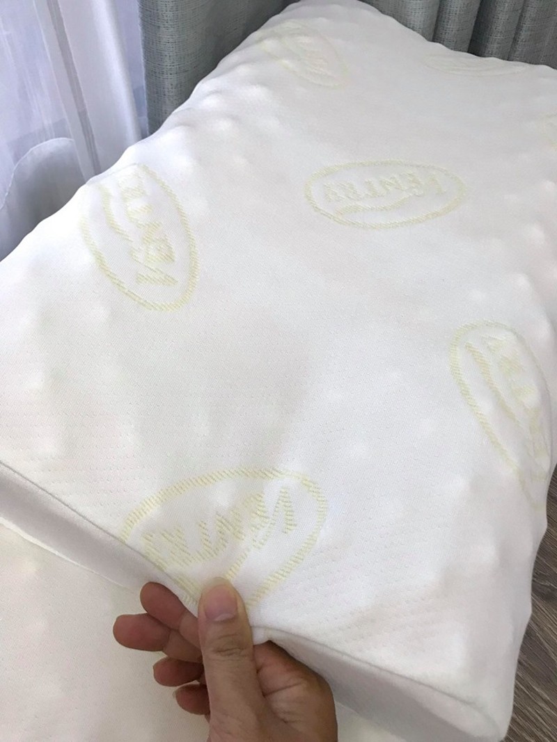 Gối cao su non chống mỏi vai gáy dành cho người lớn