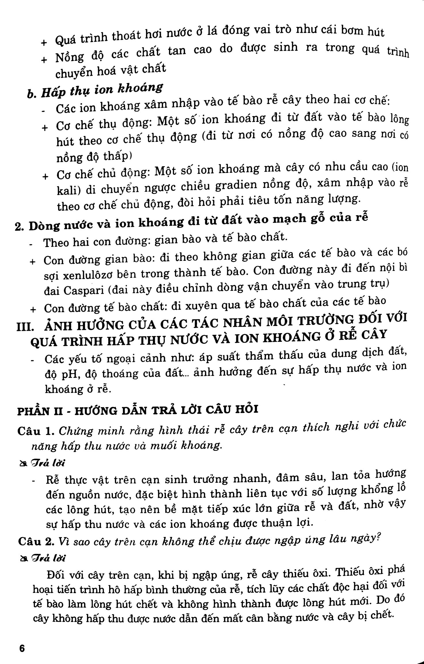 Kiến Thức Chi Tiết Và Phương Pháp Làm Bài Tự Luận_Trắc Nghiệm Sinh Học 11