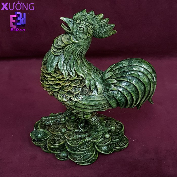 Tượng gà -Quà tặng sinh nhật - GA 011 - Xưởng E3D