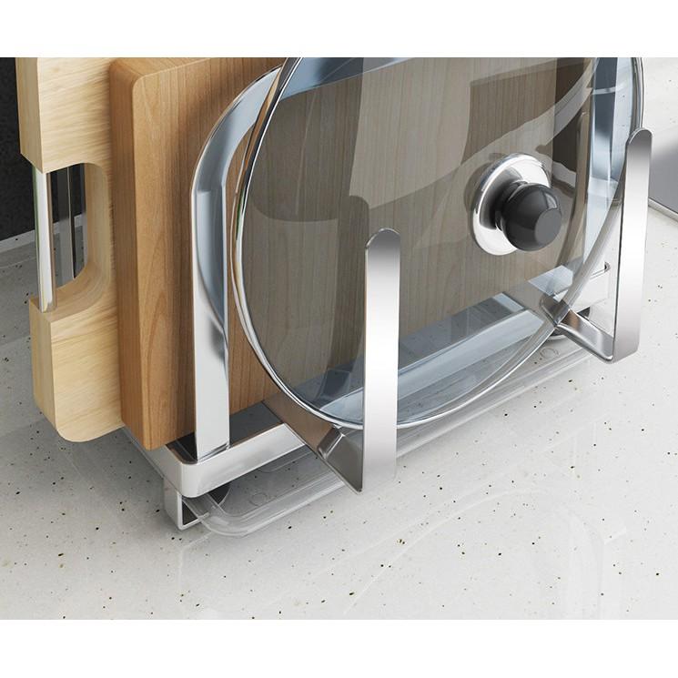 Bộ kệ đỡ Dao Bếp Thớt Meradola SUS304 - Home and Garden
