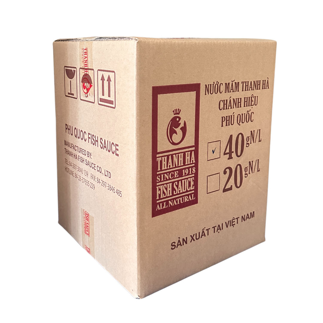 Nước mắm nhĩ chánh hiệu Phú Quốc Thanh Hà 40N - 5 lít
