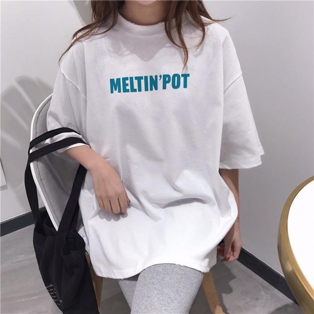 Áo thun tay lỡ form rộng