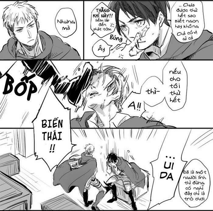 tấn công người khổng lồ - doujinshi jean kirstein chapter 7 8