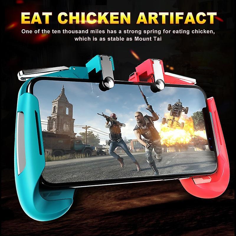 Tay Cầm Chơi Game Pubg Mobile Cho Điện Thoại L1r1 Grip Có Joystick/Trigger L1r1 Nút Bắn Pubg