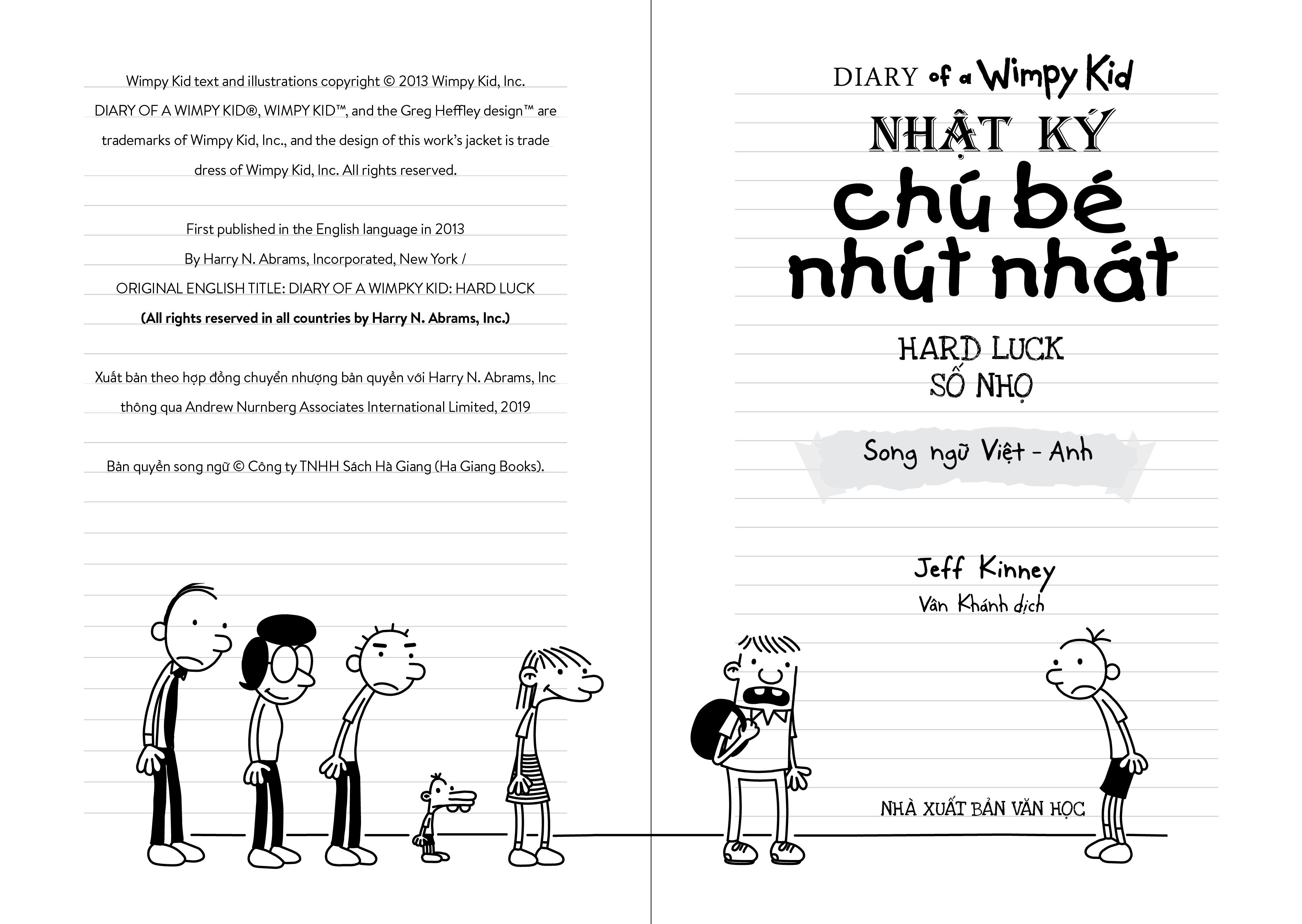 Nhật ký chú bé nhút nhát Song ngữ Việt-Anh Tập 8