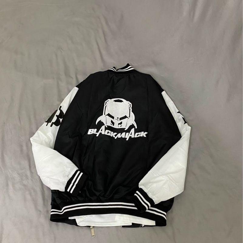 Áo Khoác Dù 2 lớp phối tay trắng bomber Nam Nữ Ulzzang Unisex Form Rộng, Áo Khoác Dù Bóng Chày Nam Phối Màu Cực Chất, Nút Bấm, dây kéo Áo khoác Đẹp