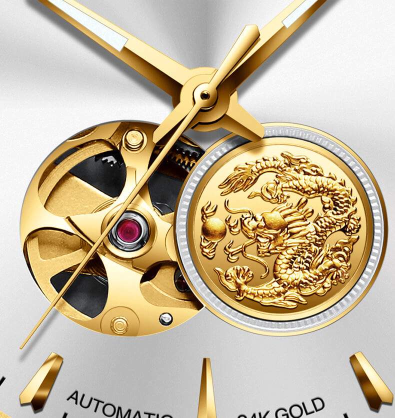 Đồng hồ nam chính hãng KASSAW K555-2 (Mạ vàng 24k)