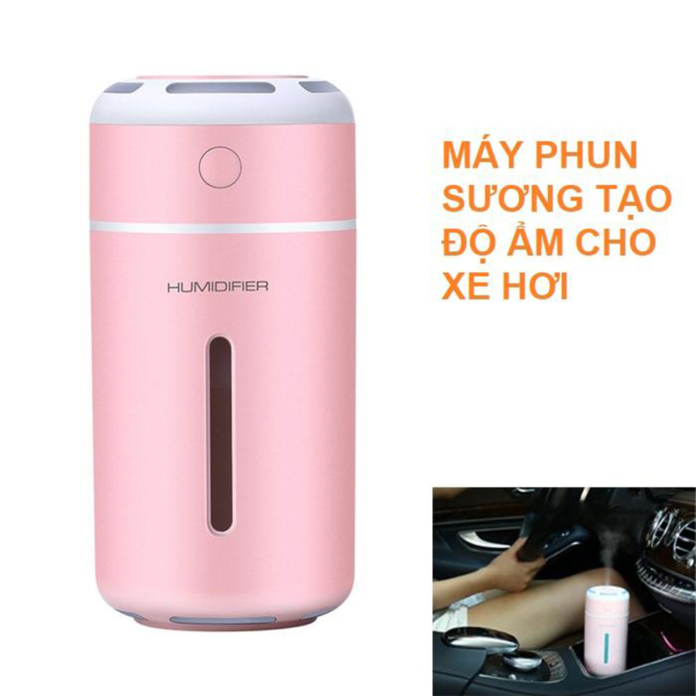 Máy phun sương tạo ẩm mini dùng cho xe ô tô có đèn đổi màu, máy tạo độ ẩm mini dùng cho xe ô tô có đèn đổi màu, máy phun sương tạo độ ẩm mini dùng cho xe ô tô có đèn đổi màu