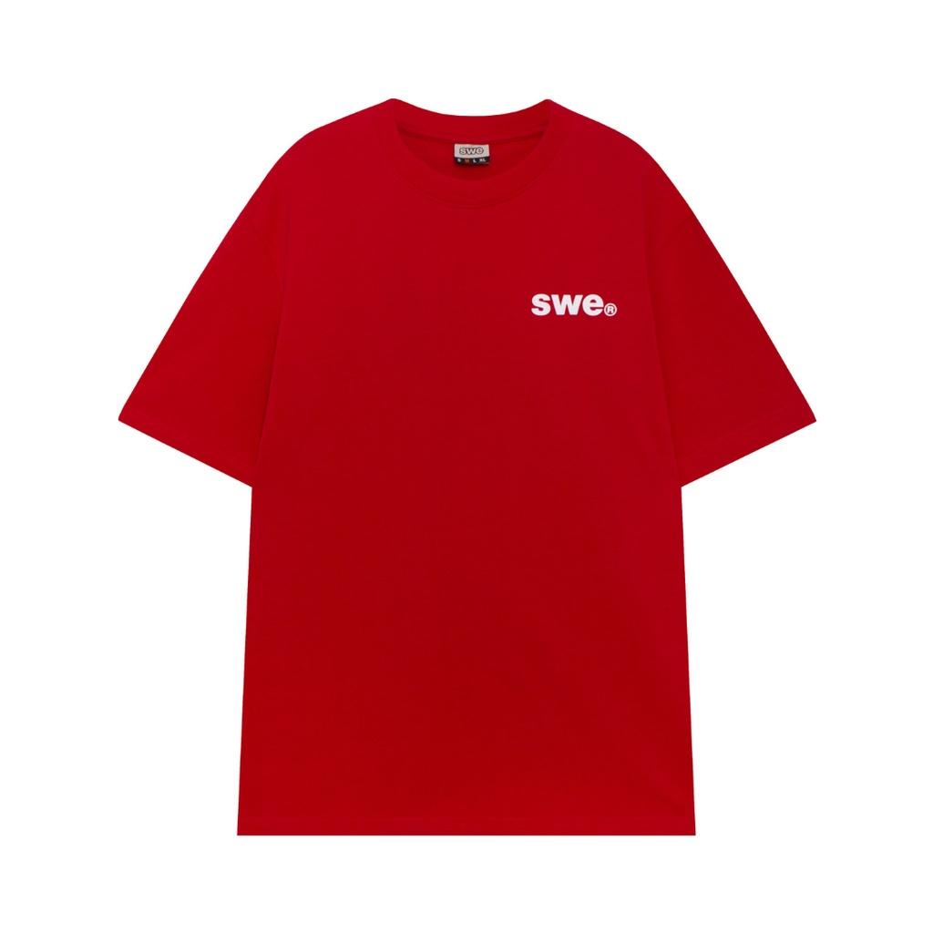 SWE- Áo thun unisex nhiều màu TYPE TEE tay lỡ form rộng in chữ logo cotton cao cấp