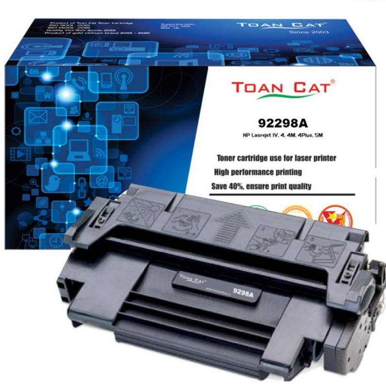 Hộp mực in Toàn Cát - 92298A dùng cho máy in HP Lasrejet IV, 4, 4M, 4Plus, 5M - HÀNG CHÍNH HÃNG
