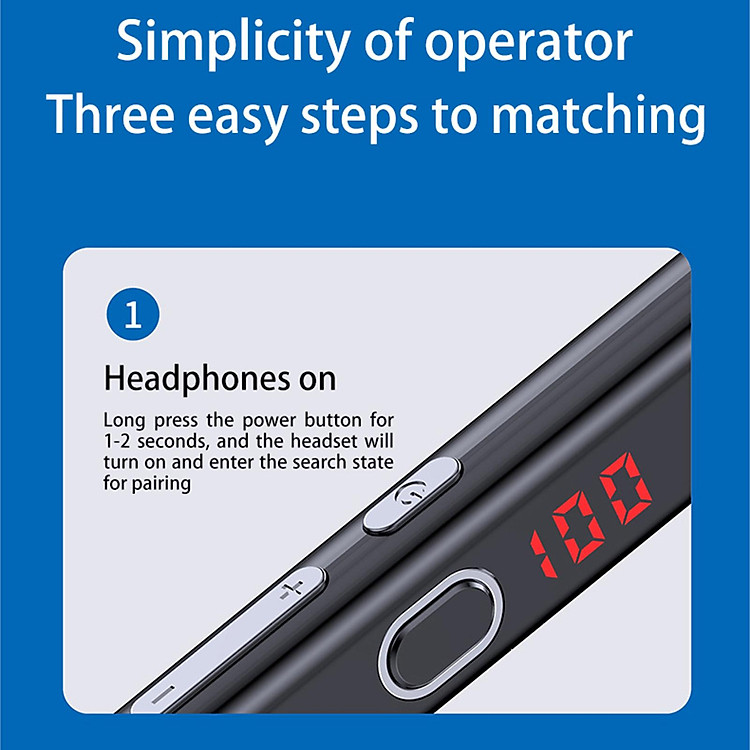 S650 100 Giờ Có thể dùng thẻ nhớ không Bluetooth Bass Trong Tai Tai Nghe Không Dây Từ Tính Cổ Thể Thao Chạy Bộ Tai Nghe Nhét Tai Chống Nước Chống Ồn