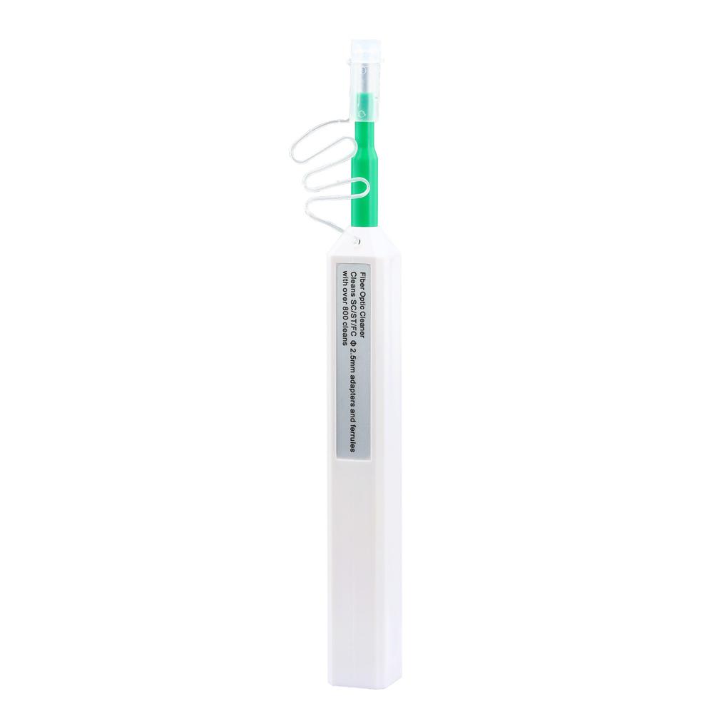 Portable One-Click Optical Fiber Cleaner Optical Fiber Cleaning Pen Professional Fiber Optic Connector Cleaner